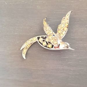 Sarah Covington Hummingbird Brooch